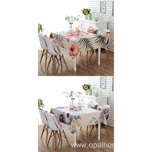 Printed Tablecloth For Home Textiles